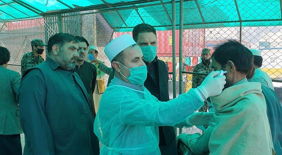 خیبر پختونخواہ میں کورونا وائرس کے پھیلاؤ کے خلاف حکومتی مہم شروع