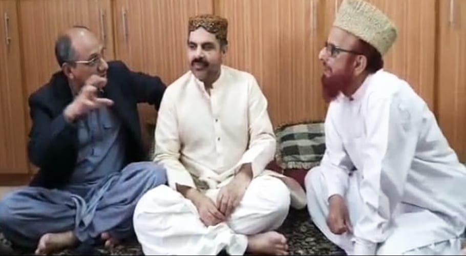سیدناصر حسین شاہ اور سعید غنی کی مختلف مکاتب فکر کے علماء کرام سے ملاقات
