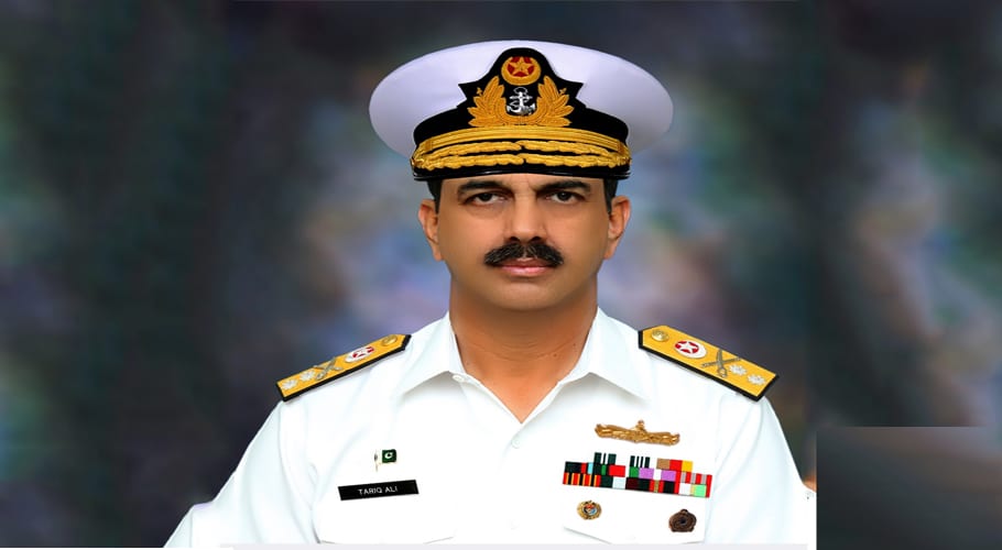 Pak Navy Commodore Tariq Ali Promoted