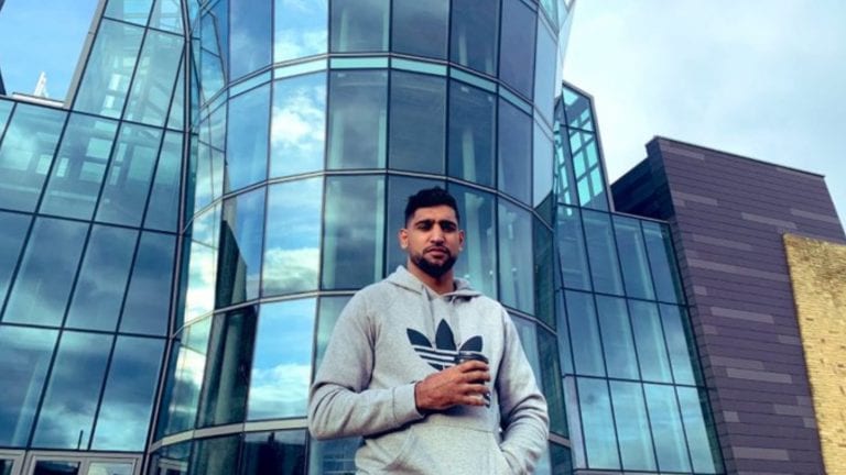 Boxer Amir Khan offers building to treat coronavirus patients