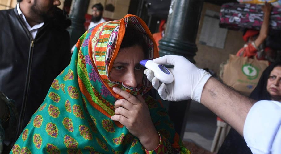 پاکستان بھر میں کورونا وائرس کے 122 نئے کیسز رپورٹ، تعداد 5496 ہو گئی