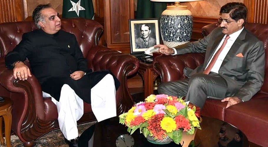 وزیرِ اعلیٰ کے بہنوئی کے انتقال پر تحریکِ انصاف اور گورنر سندھ کا اظہارِ تعزیت