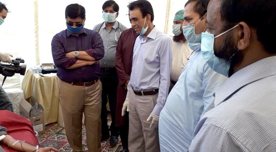 کے کے ایف میں تھیلیسیمیامیں مبتلا مریضوں کیلئے خون کے عطیات کا سلسلہ جاری
