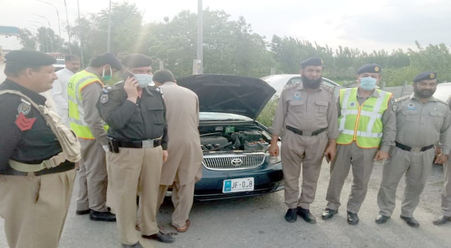 Motorway Police Recover Stolen Car, Thief Arrested