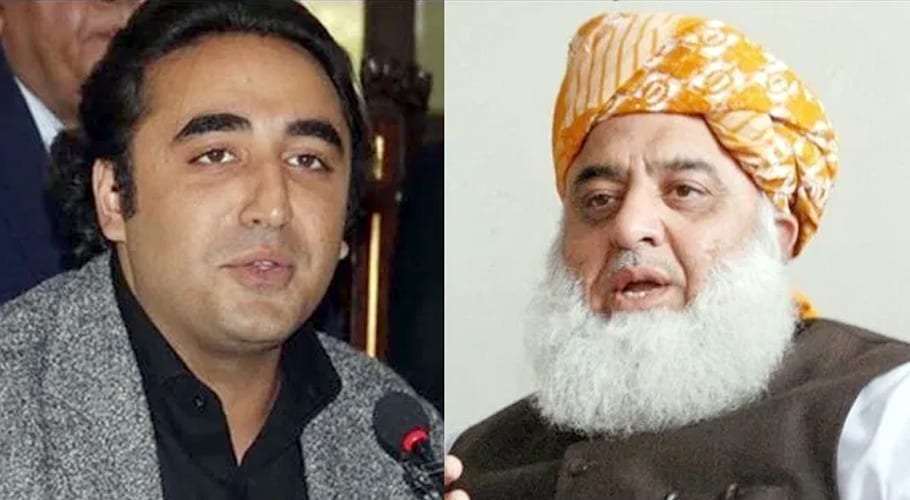 Bilawal Bhutto and Fazlur Rehman discuss the political situation