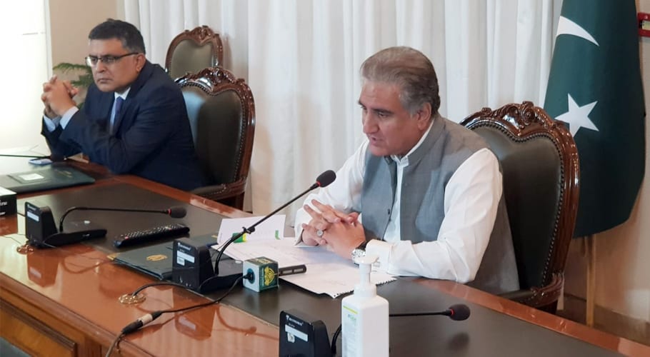 وزیر خارجہ مخدوم شاہ محمود قریشی کا فن لینڈ کے وزیرخارجہ، پیکا ہاوسٹو سے ٹیلیفونک رابطہ