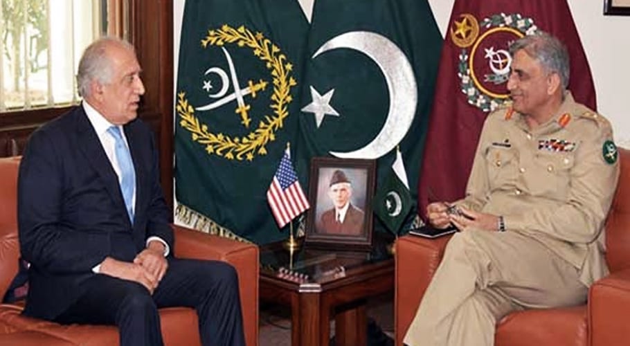 افغان امن کی حمایت ہمارے جذبہ خیر سگالی کے تحت ہے،آرمی چیف