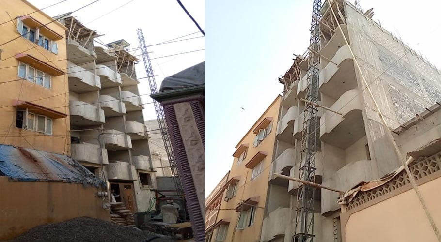 لیاقت آباد میں بلڈر مافیا بے لگام، راشی افسران کی عیدی وصولی کی مہم شروع ہو گئی