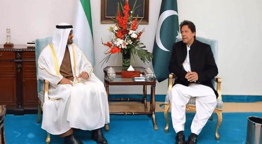 وزیرِ اعظم عمران خان اور ابوظہبی کے ولی عہد کا ٹیلیفونک رابطہ، کورونا پر گفتگو