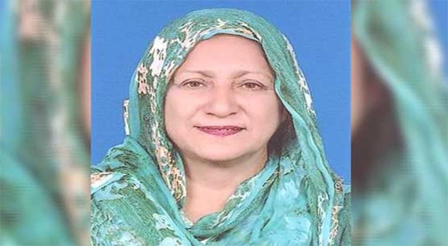 PTI MPA Shaheen Raza succumbs to coronavirus