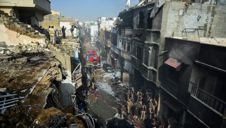 Airbus team arrives in Karachi to investigate PIA plane crash
