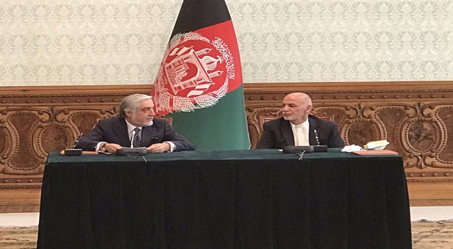 Afghan President Ghani, Abdullah Abdullah reach power-sharing deal