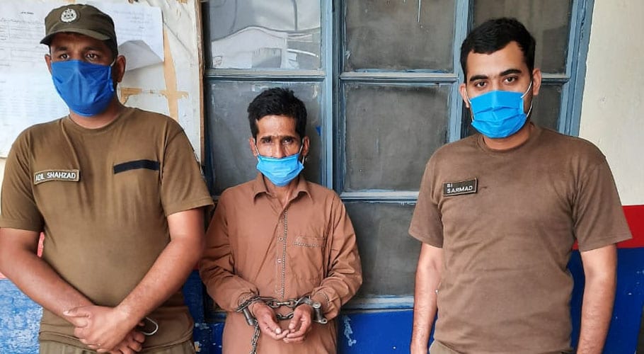 معصوم بچے سے زیادتی کی کوشش،پولیس نے ملزم کو گرفتار کرلیا