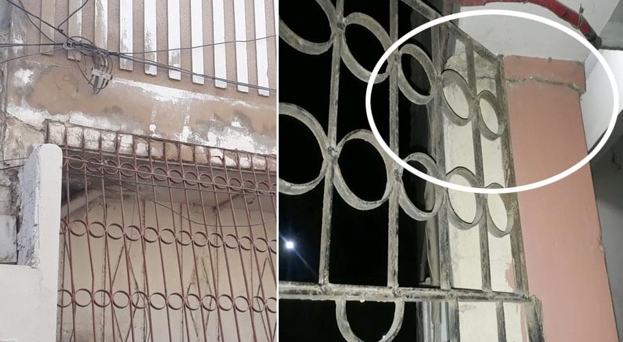 ایف بی ایئریا بلاک 18میں ایک اور عمارت گرنے کیلئے تیار