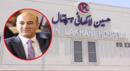 حنید لاکھانی نے حسین لاکھانی اسپتال کوکورونا متاثرہ مریضوں کیلئے وقف کردیا