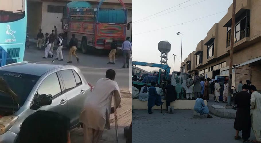 کراچی میں دوسرے روز بھی کے ایم سی بس ٹرمینل کے ملازمین یرغمال، غنڈہ گردی جاری
