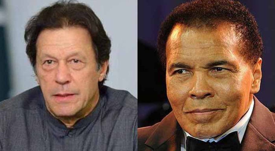 وزیراعظم عمران خان کا باکسر محمد علی کو شاندار خراج عقیدت