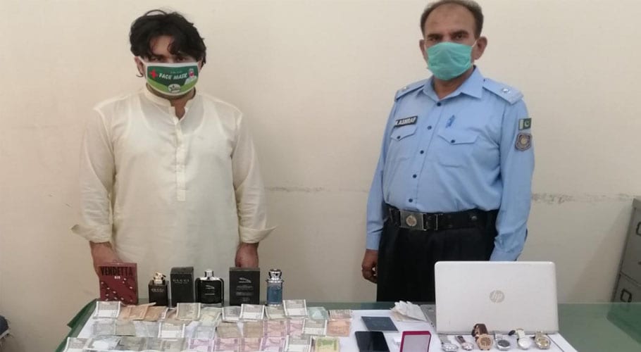 شہر اقتدار میں چوروں کے بین الاقوامی گروہ کا سربراہ شیر حسن افغانی گرفتار