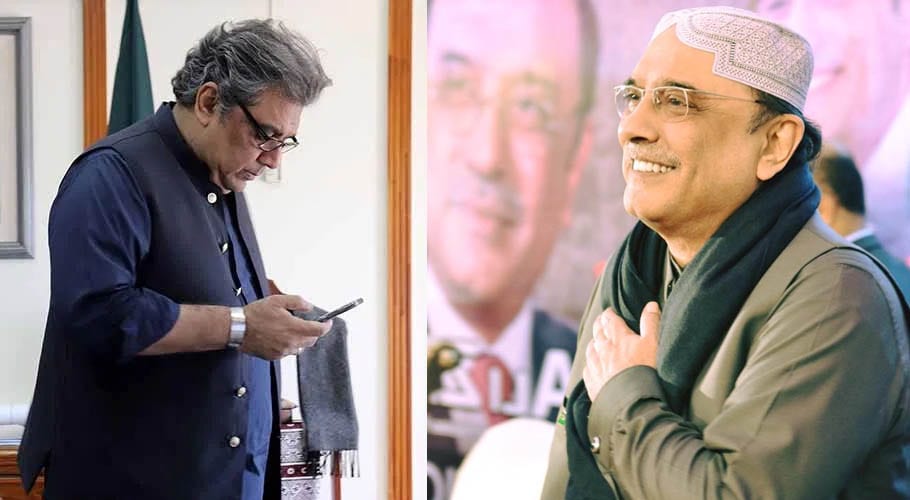 علی زیدی نے دھماکہ خیز ویڈیو ریلیز کردی، سابق صدر آصف زرداری مافیا ڈان قرار