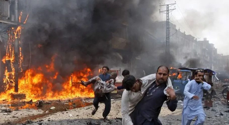 پشاور،پارا چنارمین بازارطوری مارکیٹ میں دھماکہ، 20سے زائد زخمی