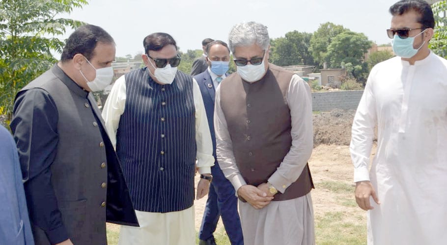 Chief minister Punjab Usman buzdar visit nala lai Rawalpindi