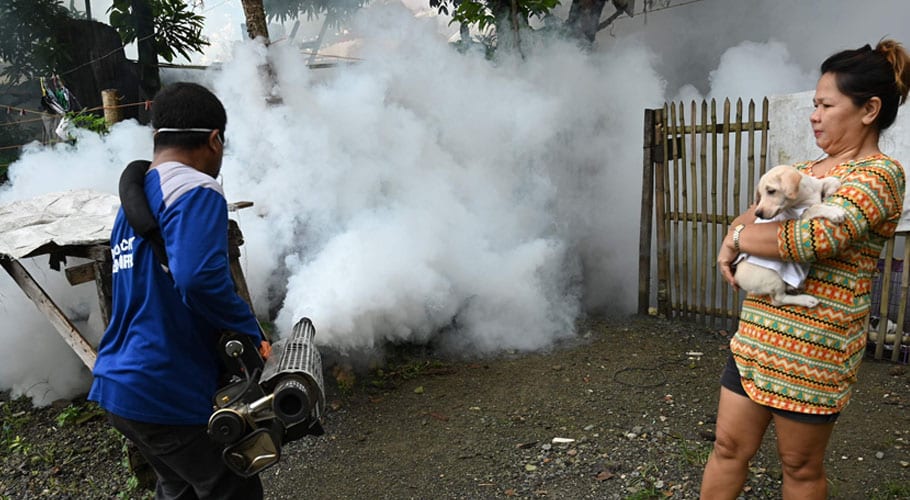سنگاپور میں ڈینگی بخار خطرناک صورت اختیار کر گیا،14ہزار افراد متاثر