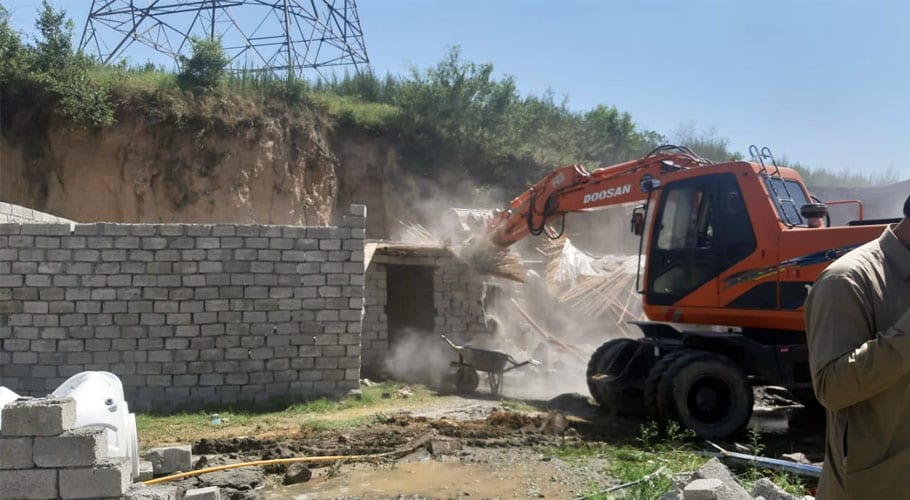 آر ڈی اے کی کارروائی، غیر قانونی ہاؤسنگ اسکیم کے دو سائٹ دفاتر مسمار