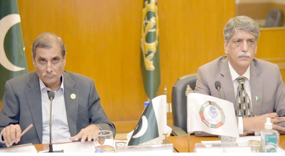 Specialized Committee Meeting of Trade Facilitation of ECO-CCI held via video link