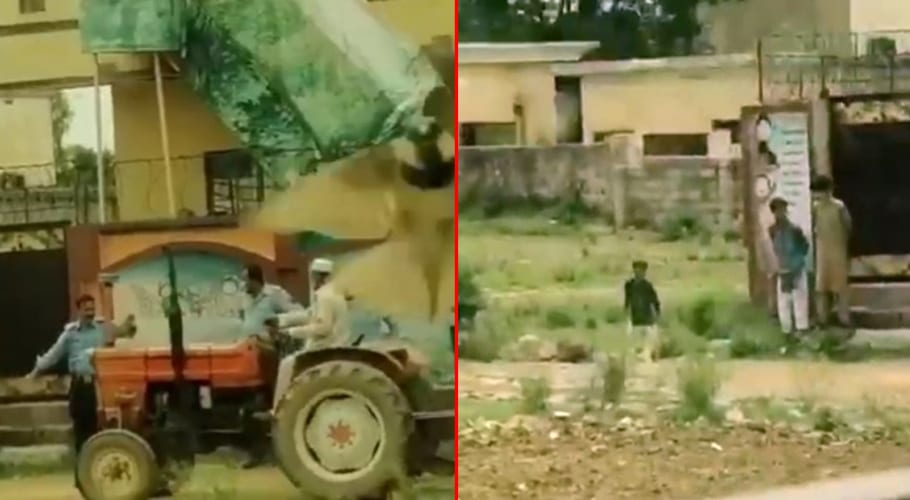 land occupied in islamabad for aleem khan housing society