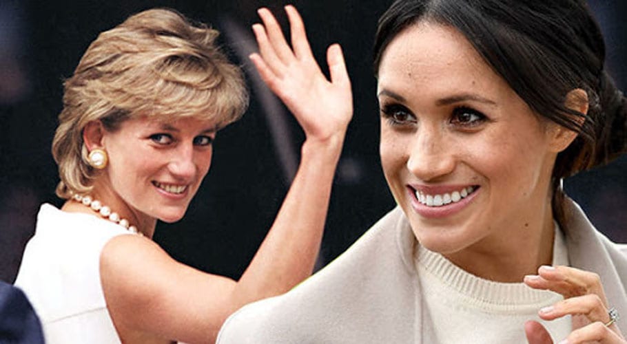 Lady Colin Campbell claims 'fame-hungry' Meghan Markle tried to outshine Princess Diana