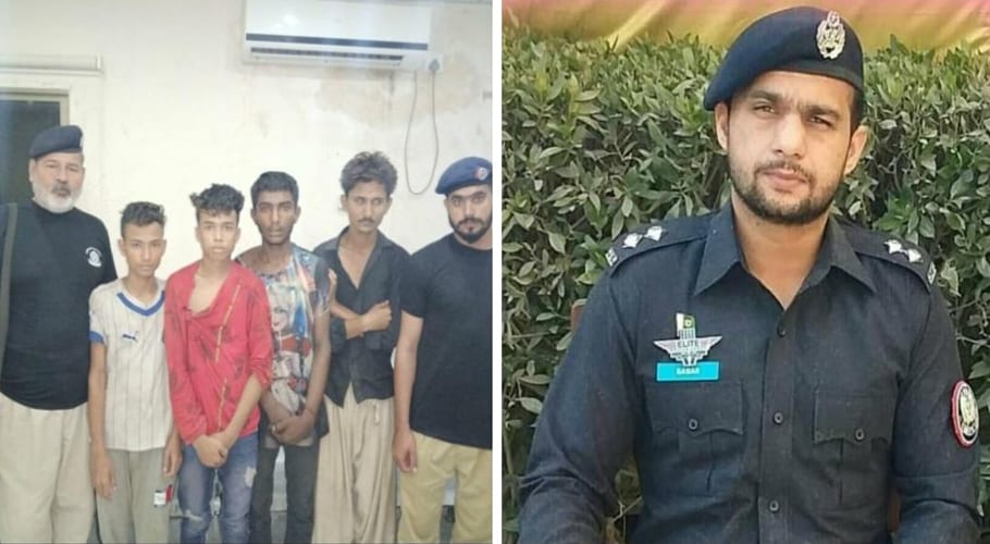 4-member robbery gang arrested in Korangi