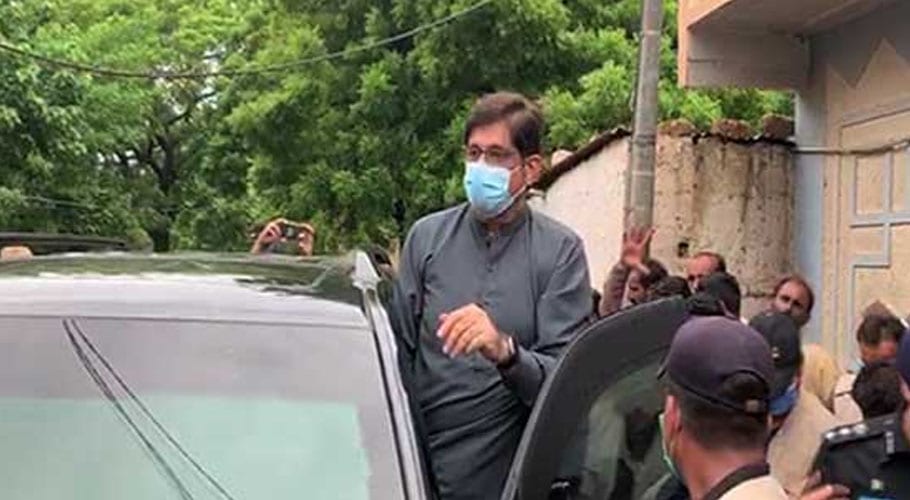 وزیر اعلیٰ سندھ کی شہید پولیس اہلکاروں کے گھر آمد