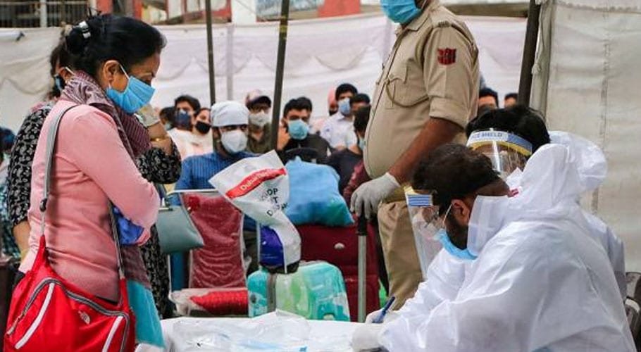 بھارت کورونا کا گڑھ بن گیا، ایک دن میں 54ہزار کیسز رپورٹ