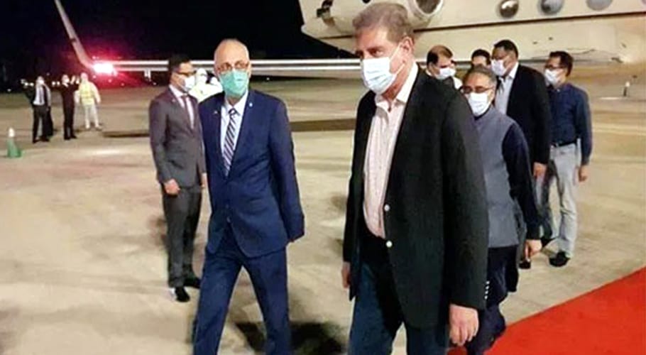 Foreign Minister Shah Mehmood Qureshi leaves for Iran after completing his visit to UAE
