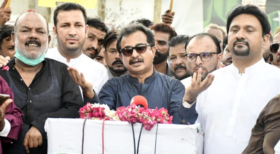 پیپلزپارٹی نے اربوں روپے نالوں کی صفائی کے نام پر ہڑپ کئے، حلیم عادل شیخ