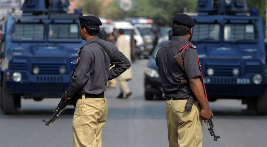 Police combing operation in Malir