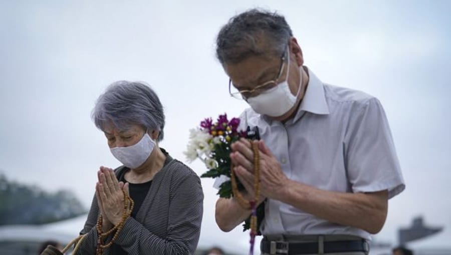 Japan marks 75th anniversary of Hiroshima atomic bombing