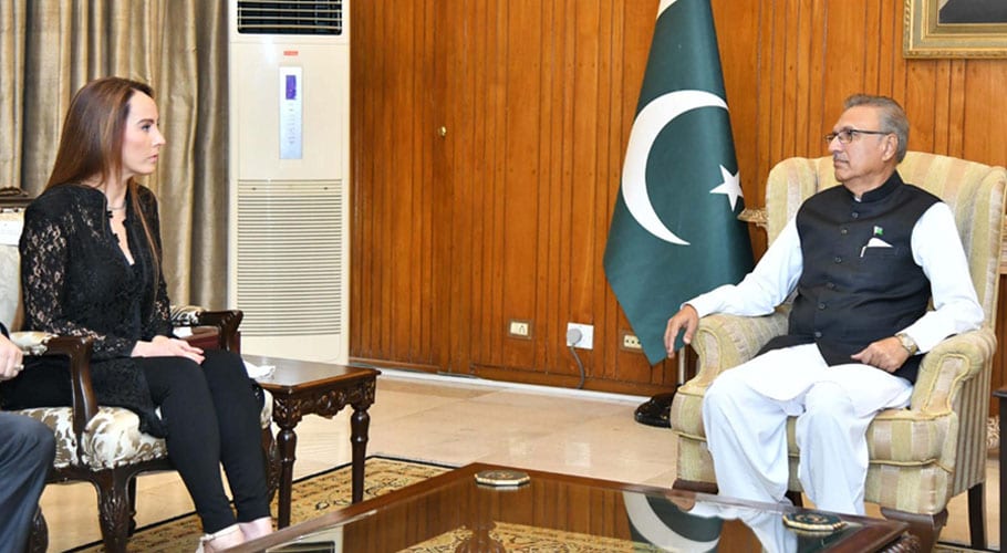 IPU President calls on PM Khan, President Alvi