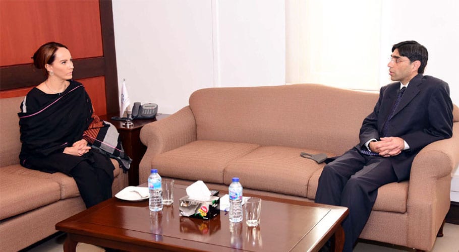 Indian forces trampling human rights in IOK: SAPM tells IPU President