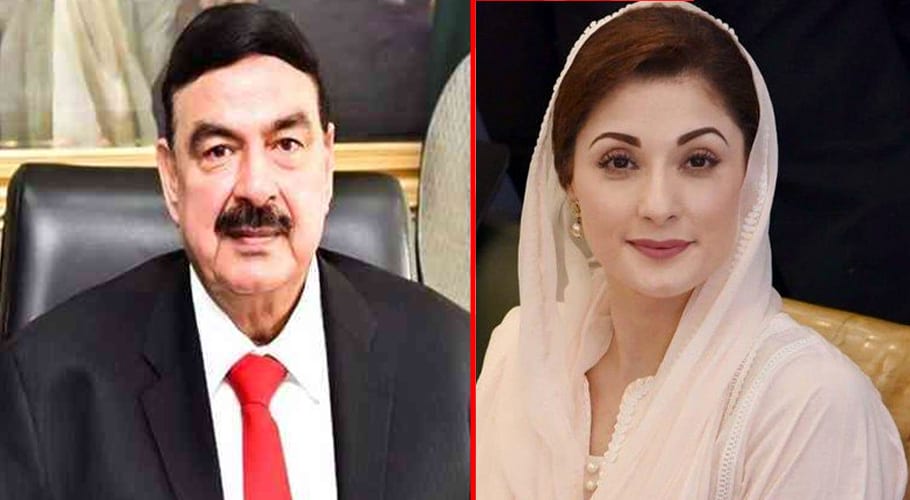 Maryam Nawaz reacts over Sheikh Rashid's appointment as Home Minister