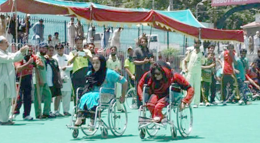 Zainab Noor won two gold medals in 28th National Special Games