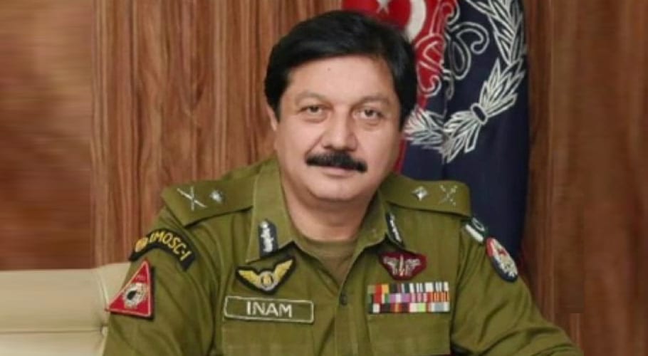 شعیب دستگیر کو ہٹا کر انعام غنی کو نیا آئی جی پنجاب تعینات کردیا گیا