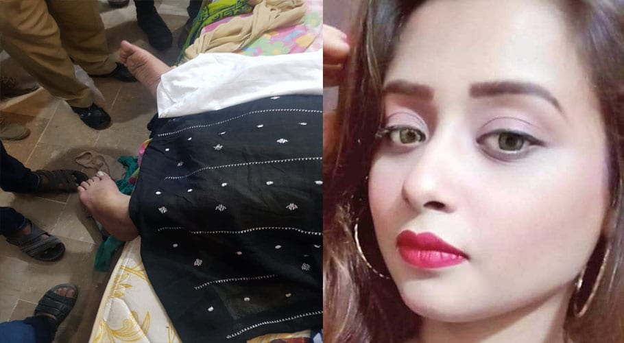 کراچی میں گھر سے خاتون کی پھندا لگی لاش برآمد، 2 ملزمان گرفتار، مقدمہ درج