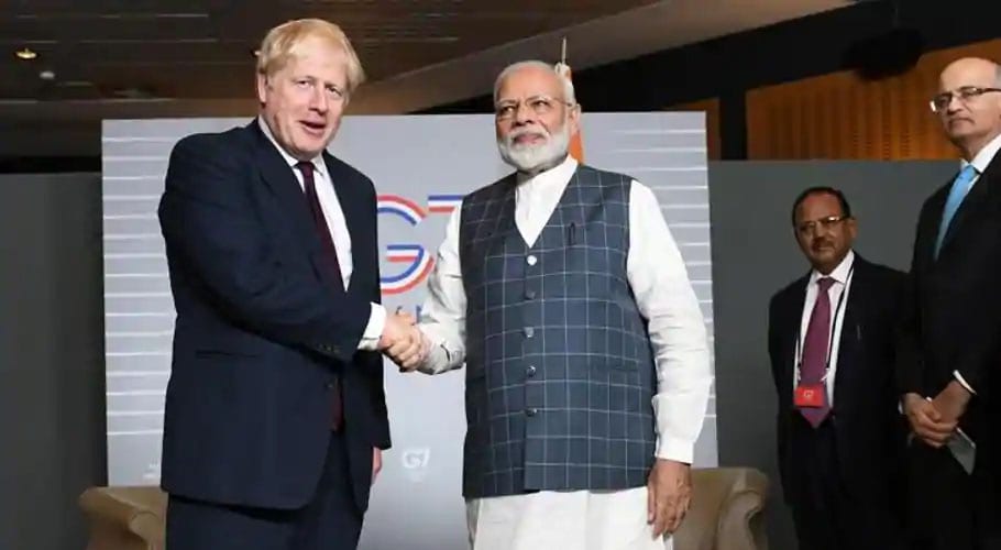 بھارتی وزیرِ اعظم نے زندگی کی 70 بہاریں دیکھ لیں، بورس جانسن کی مبارکباد