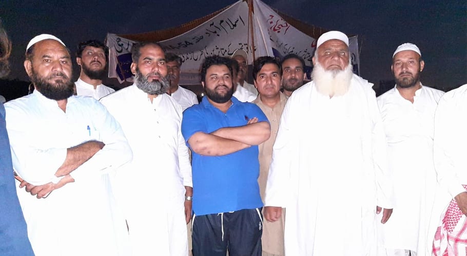 protest camp ends in islamabad
