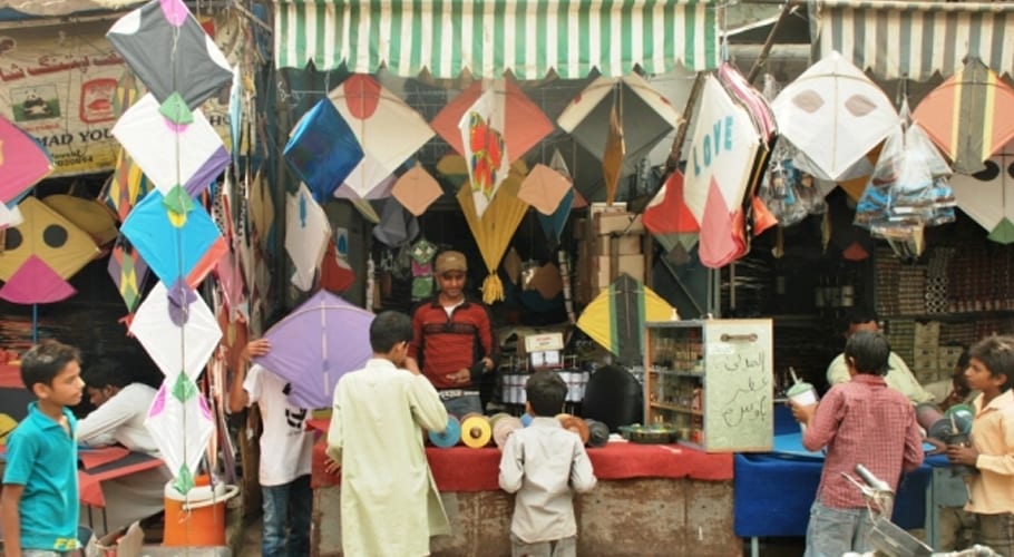 one injured in kite-flying incident in karachi