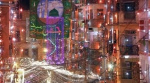 Illuminations and celebrations on Eid Milad-un-Nabi