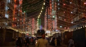 Illuminations and celebrations on Eid Milad-un-Nabi
