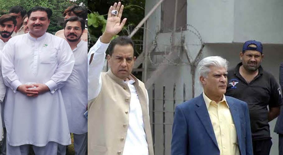 ن لیگی رہنماؤں کیپٹن صفدر اور عمران خالد بٹ کے خلاف بغاوت کا مقدمہ درج