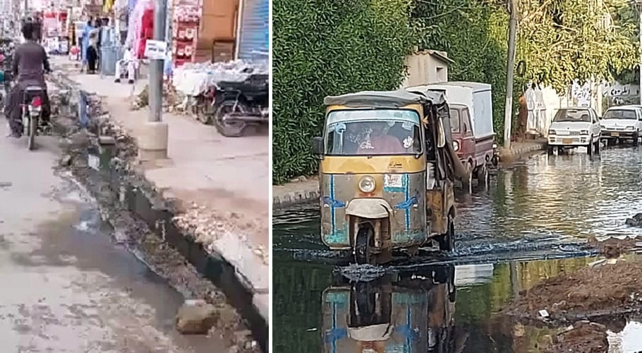 سب سے زیادہ ٹیکس دینے والی لیاقت آباد مارکیٹ میں گٹر اُبل پڑے، کاروبار تباہ